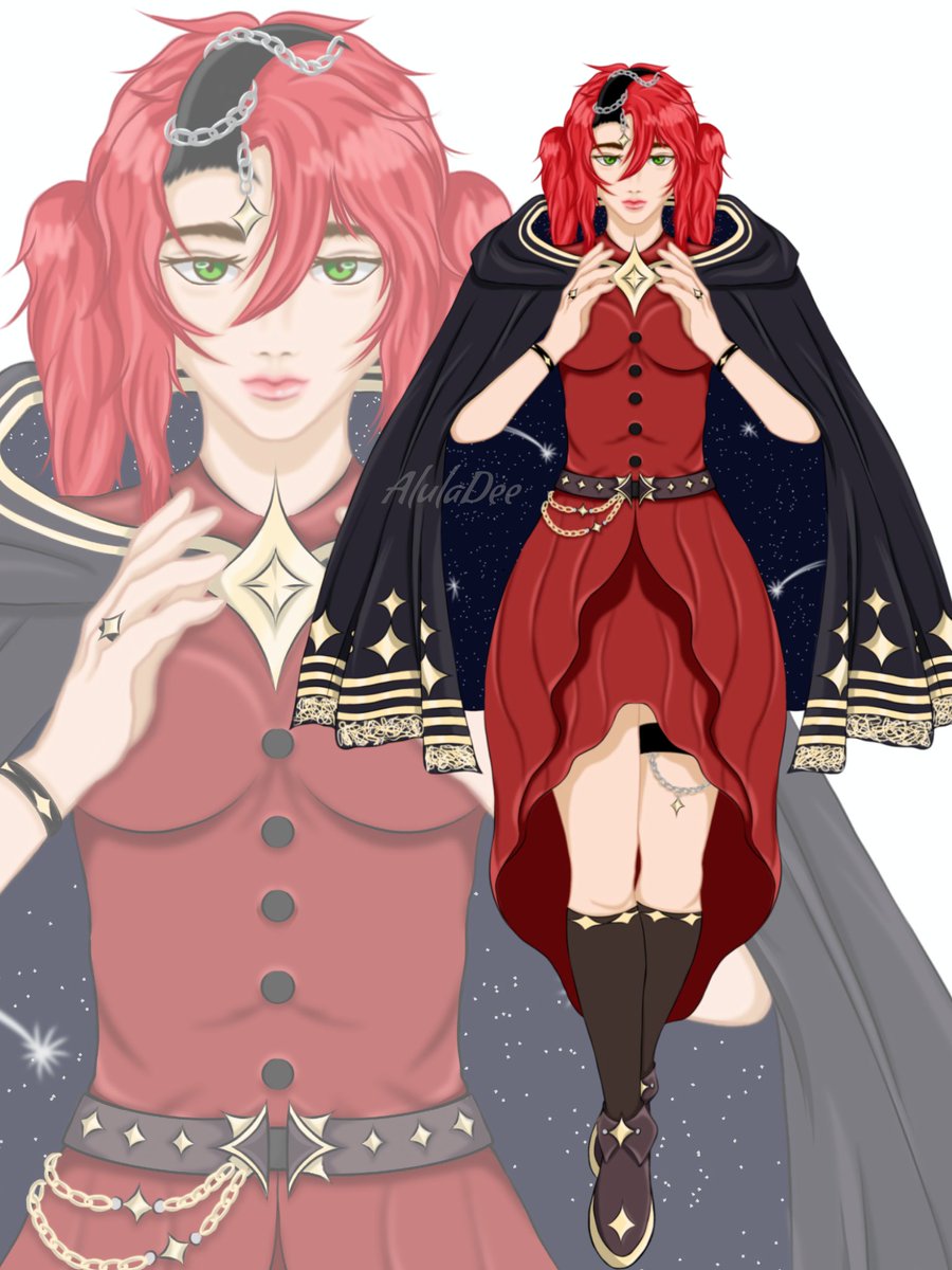 AlulaDee's tweet photo. Akhirnya jadi juga, First time gambar fullbody dan sangat encok yaa:)

 #eonitesona https://t.co/gknmbQibGc
