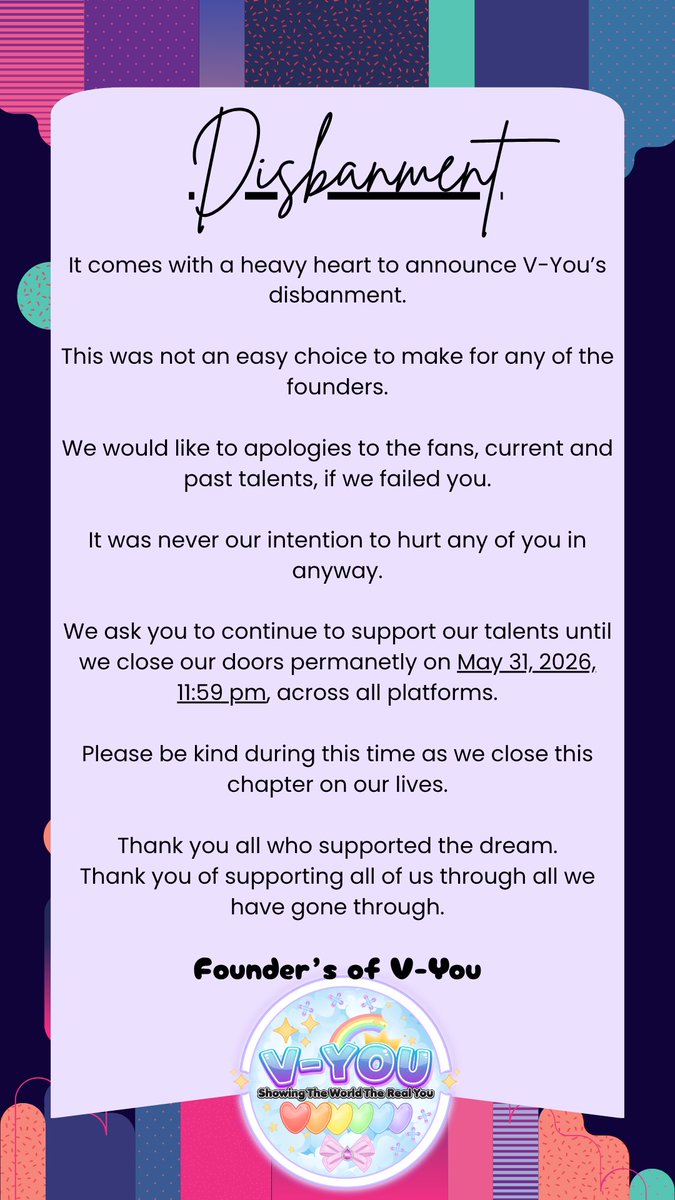 V-YOU (Vtubing Group) tweet media
