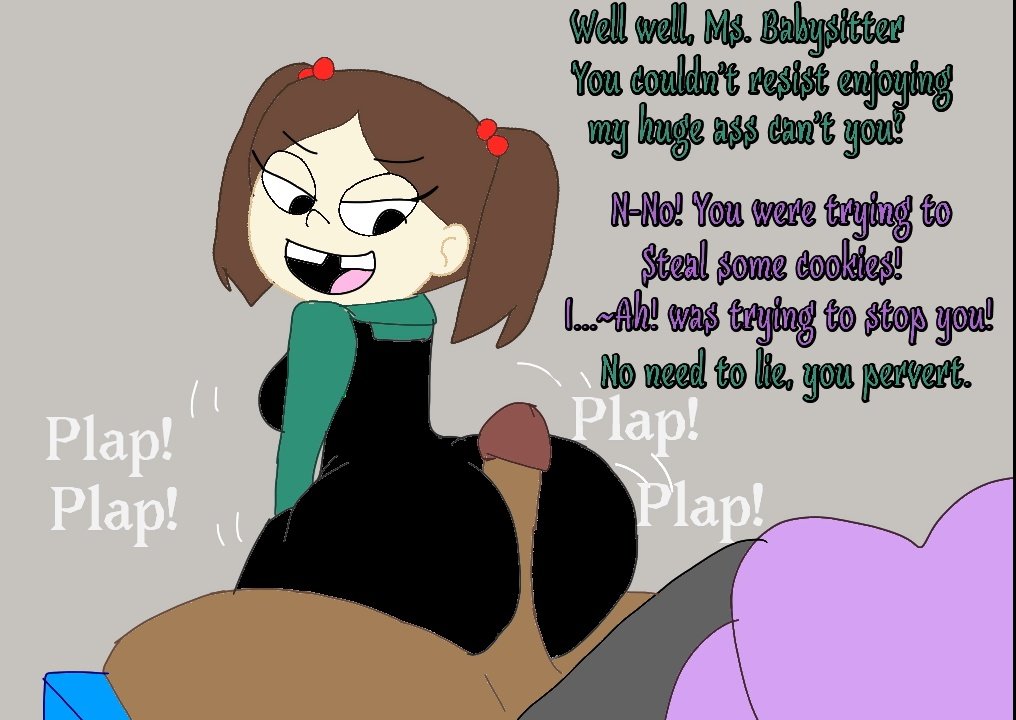 ArtEmperor25's tweet photo. Maybe babysitting a brat wasn't such a good idea.
#comic #nsfw #oc #lewd
OC character belongs to @Chbyape https://t.co/ysV4bfsHzm
