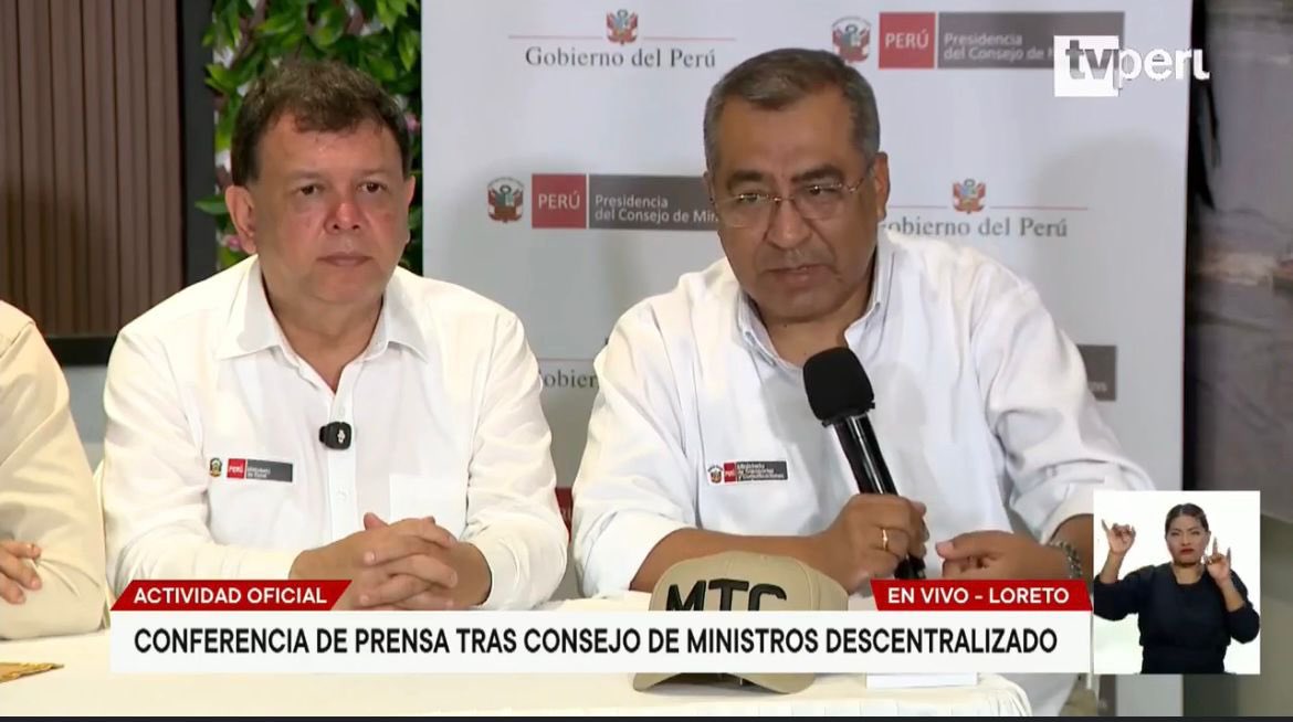 Ministerio de Transportes y Comunicaciones tweet media