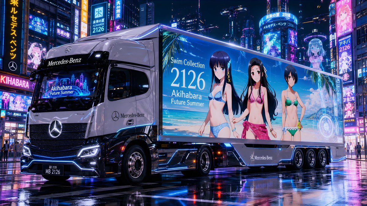 kksj229's tweet photo. 近未来アキバとアドトレーラー
SFW AI生成
#魔法科高校の劣等生 司波深雪 七草真由美 渡辺摩利 https://t.co/JkedmDXRDr