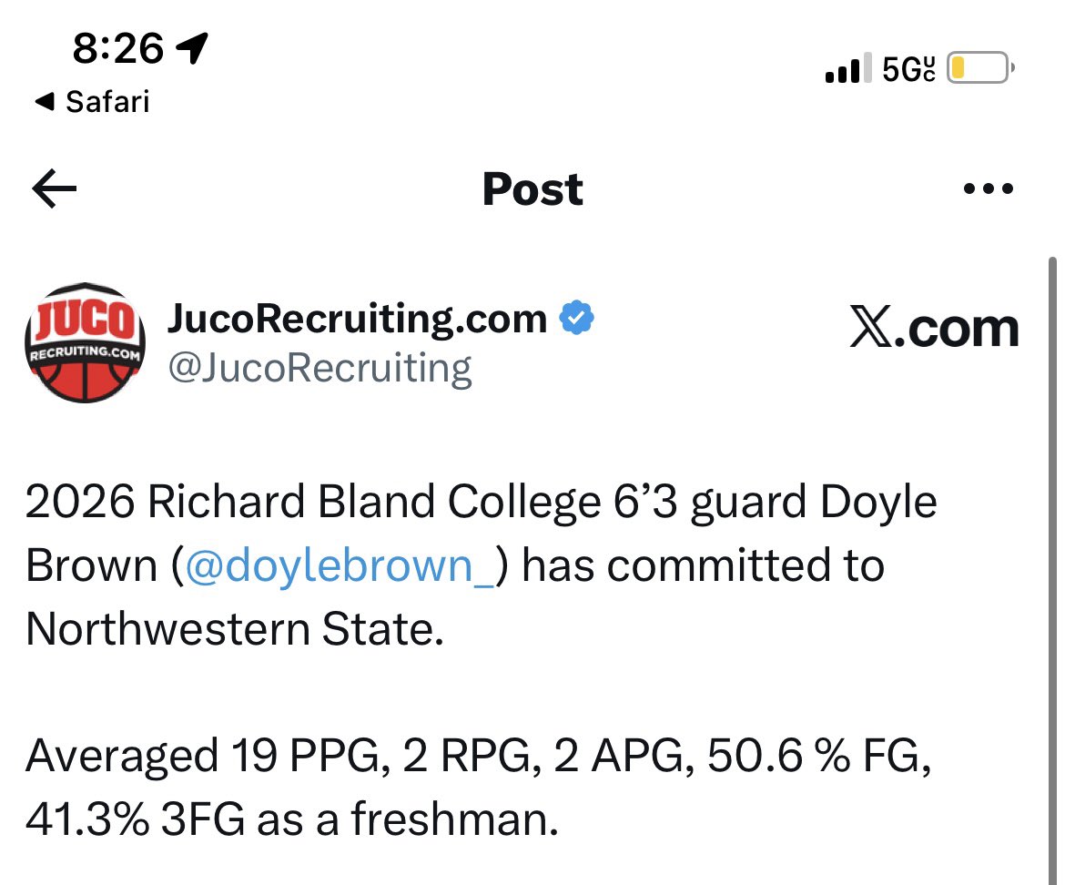 Richard Bland College Men’s Basketball tweet media