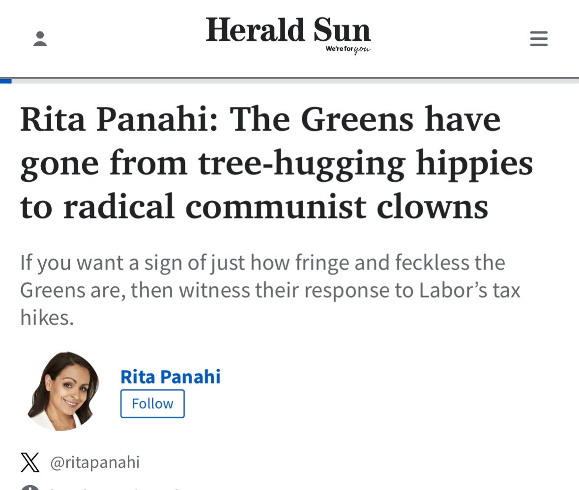 Rita Panahi tweet media