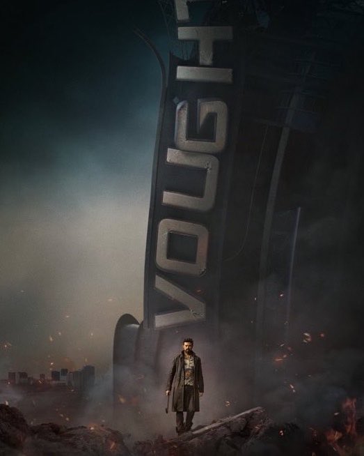 halldaideia's tweet photo. Os pôsteres da quinta temporada de "The Boys" prometeram entregar as consequências globais da ascensão do Capitão Pátria, porém…

Até o momento, cenas como as do pôster sequer foram mostradas nesta temporada da série. https://t.co/XQhjmiM4My