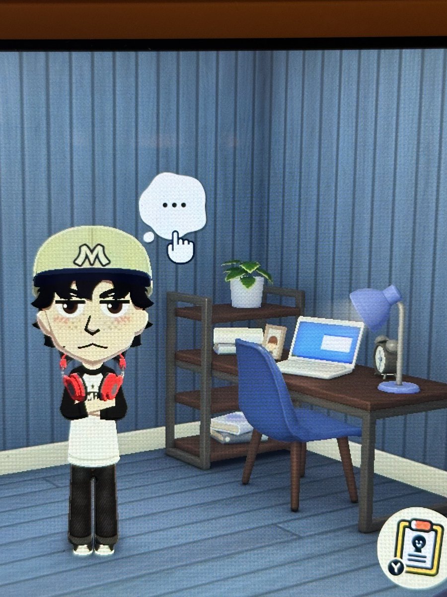 oiks_milkbread's tweet photo. just realized that my mike mii has a photo frame of will on his desk 😭❤️‍🩹
#byler #tomodachilife https://t.co/WYQTyBQ7EV