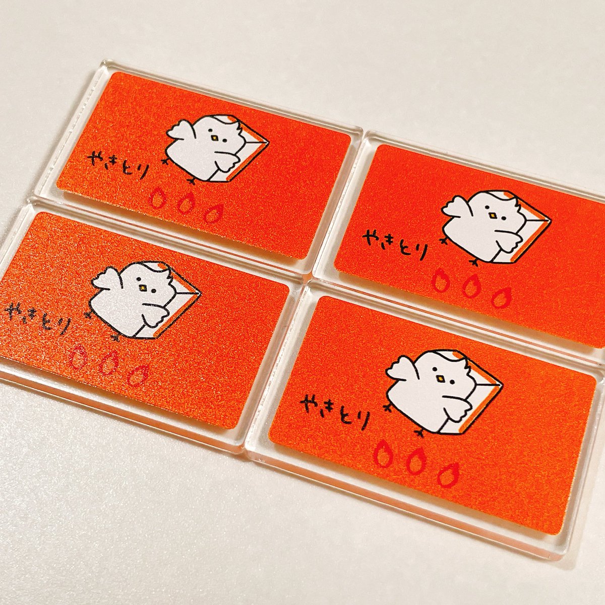 はくはむ✨️新商品✨️ 「やきとりマーク」 以前からご要望があった