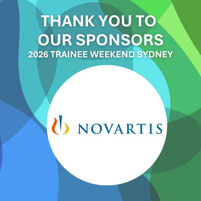 ANZSN's tweet photo. We gratefully acknowledge @Novartis for their support of the 2026 ANZSN Trainee Weekend. Their partnership helps support the development of future nephrology leaders and ongoing excellence in kidney health education and care. https://t.co/kxmhkc7JXF
