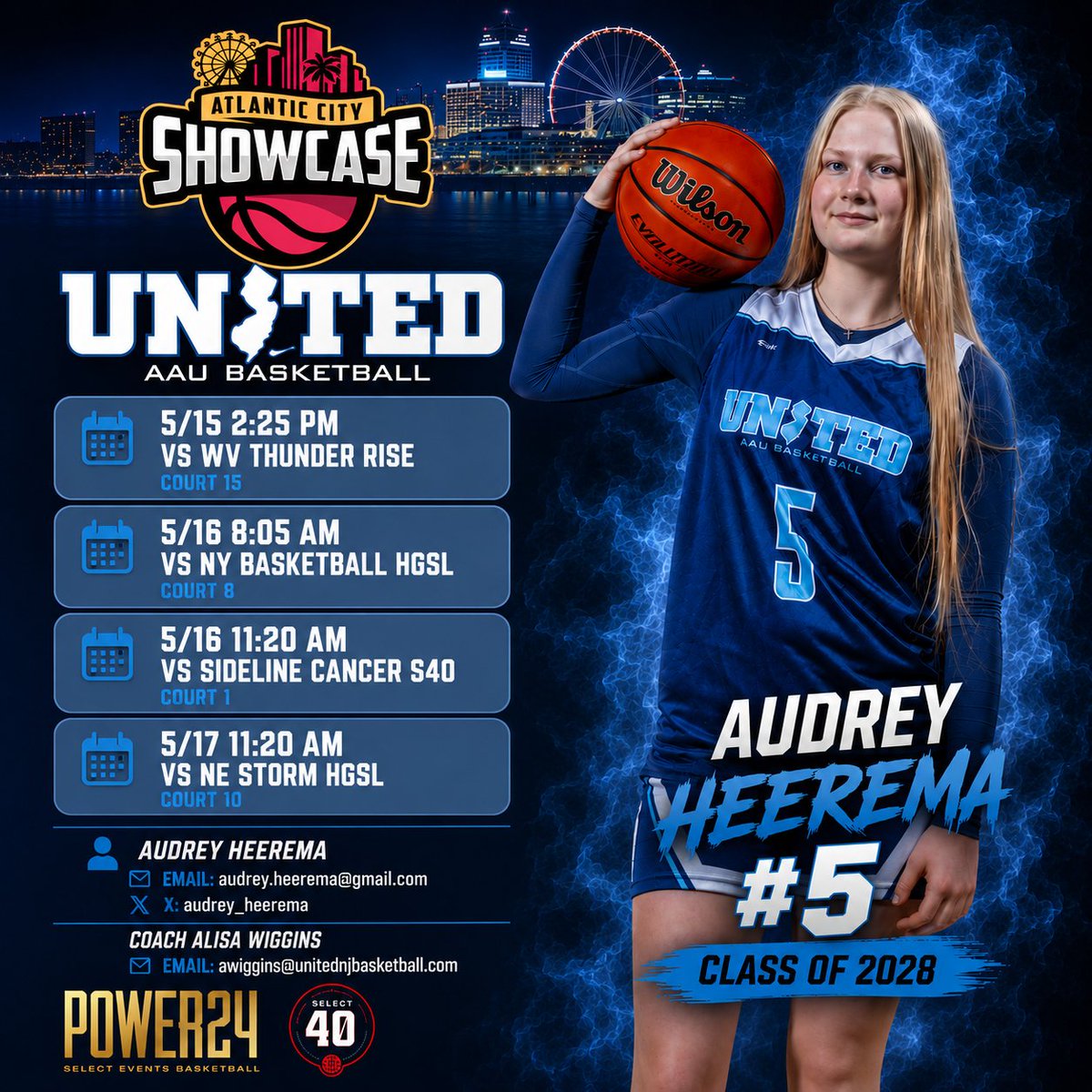 audrey_heerema's tweet photo. Atlantic City Showcase this weekend with my @unitedNJaau team! Can’t wait to get back on the court and compete! @CoachWiggins05 https://t.co/5HVKbO5Kou