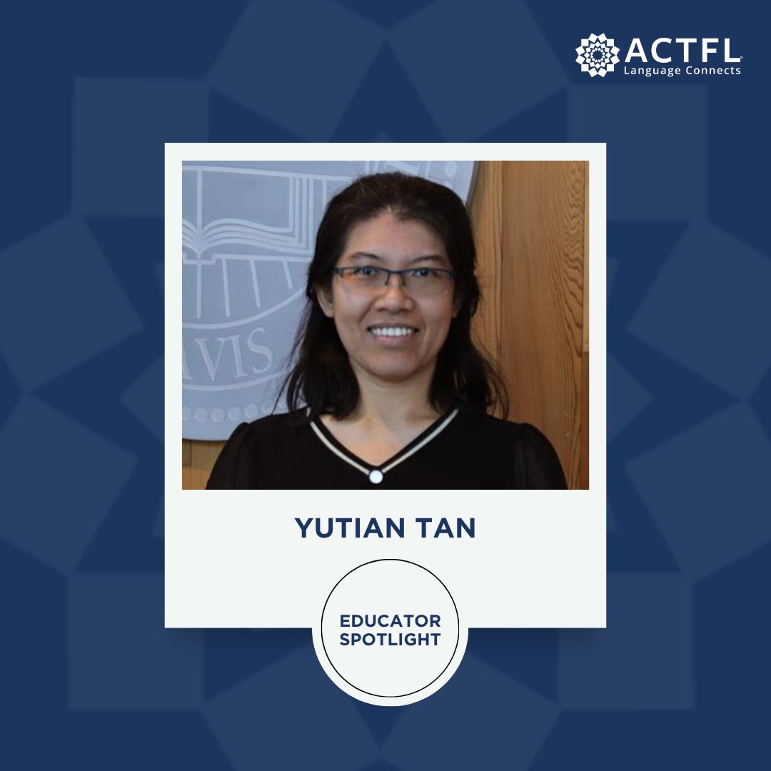 ACTFL tweet media