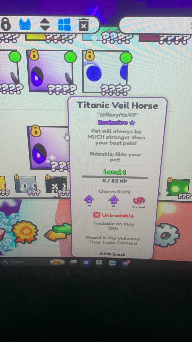 RexyHaX4's tweet photo. @BuildIntoGames So i got a titanic instead of a gargantuan from the league ( top 14 ) @BuildIntoGames @CoderMitchell https://t.co/f6VCvDO6Z2