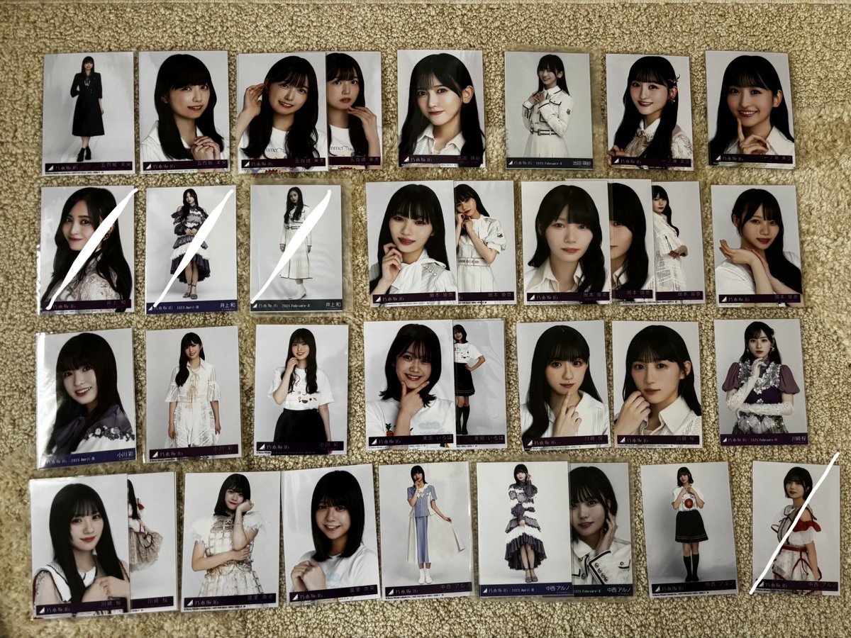 tmt3371's tweet photo. 乃木坂46 過去物　封入　生写真
トレ

譲＊下記画像➕ツリー
求＊筒井過去物(封入求めは画像7.8のみ)

封入同士ではない場合、n:1出せます。
手持ちのものを全て推しに変更したいためお気軽にトレ案ください。 https://t.co/abNnoJTSCp
