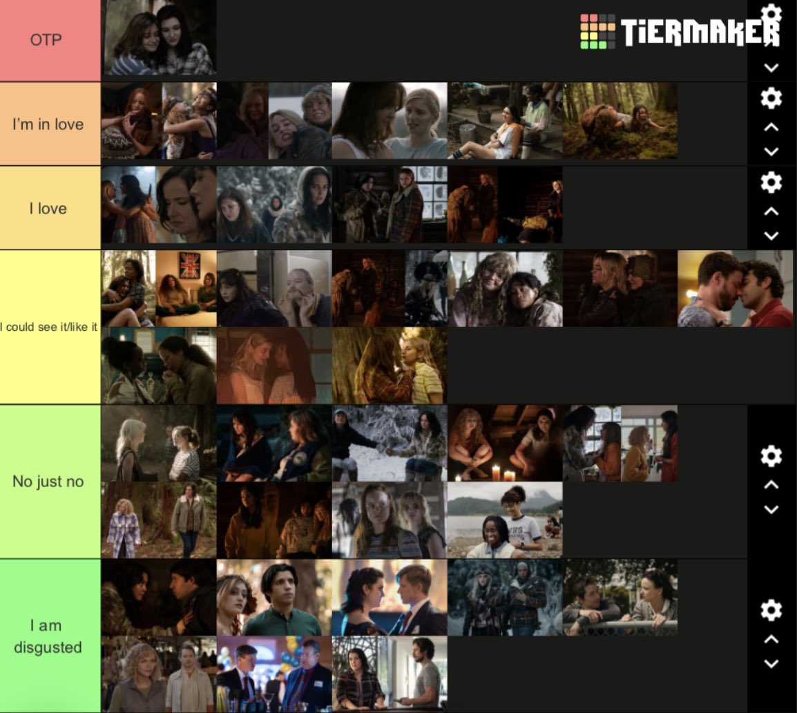 bunnyear69's tweet photo. Here’s my ranking. Idk why some ships r on there twice but whatever. https://t.co/wQmKYDoacg