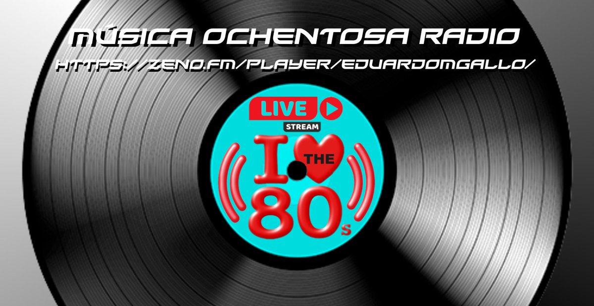 musica80radio's tweet photo. https://t.co/q1lvIcQCeT
AAC 32-kbps 44.1-kHz Estéreo 🎶🎵🎧📻🎵🎶🎶🎧📻🎵🎶🎶 https://t.co/bSpaUaYUcG