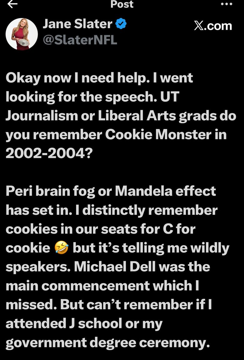 Jane Slater tweet media