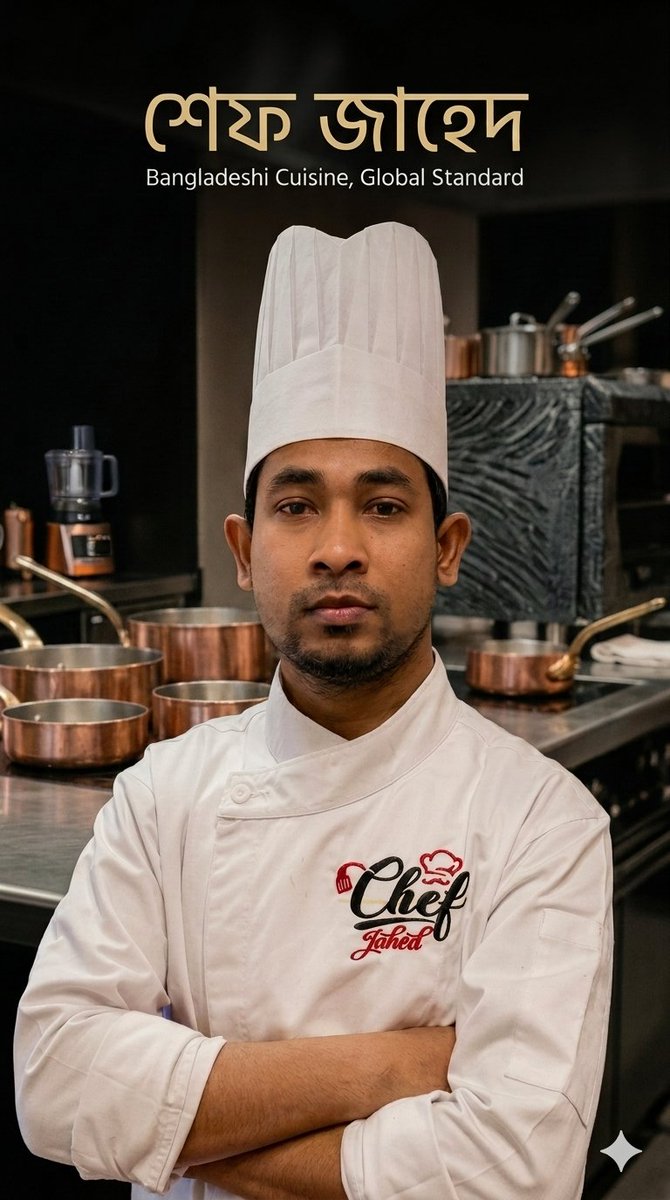ChefJahed's tweet photo. Culinary Arts || jahed ahmed || Chef jahed || Best Chef In bangladesh || marriot international || Bangladeshi Chef In The World 

#chefjahed #bestchefinbangladesh #viralchef #topbengalichefinworld #culinary #cooking  #chef #bangladesh #culinaryarts #gastronomia jahed #hotel https://t.co/VqEwpOVwgj