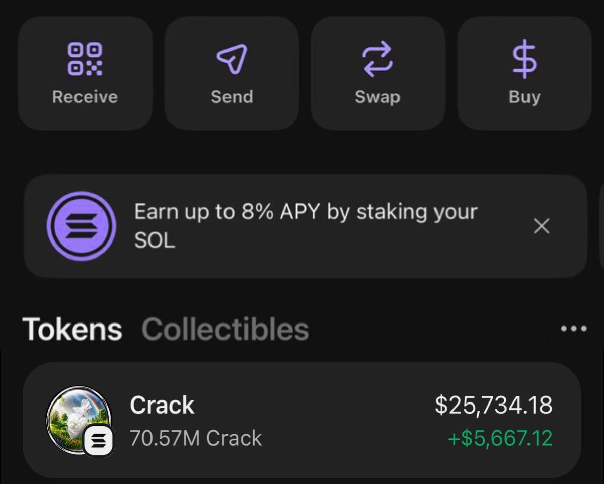 Pump_cipher's tweet photo. 🔥 $Crack is on fire right now! 🚀💥
Stacking huge gains inside my Alpha Telegram group 💰📈
If you’re already in the TG, your copy trades would be matching these profits step for step 🔥🤝
CA: 4Hb72Taq51useqerBqCoazizGfShEcSxAaQmUL1zpump

#Solana https://t.co/FKjpmjKIyp