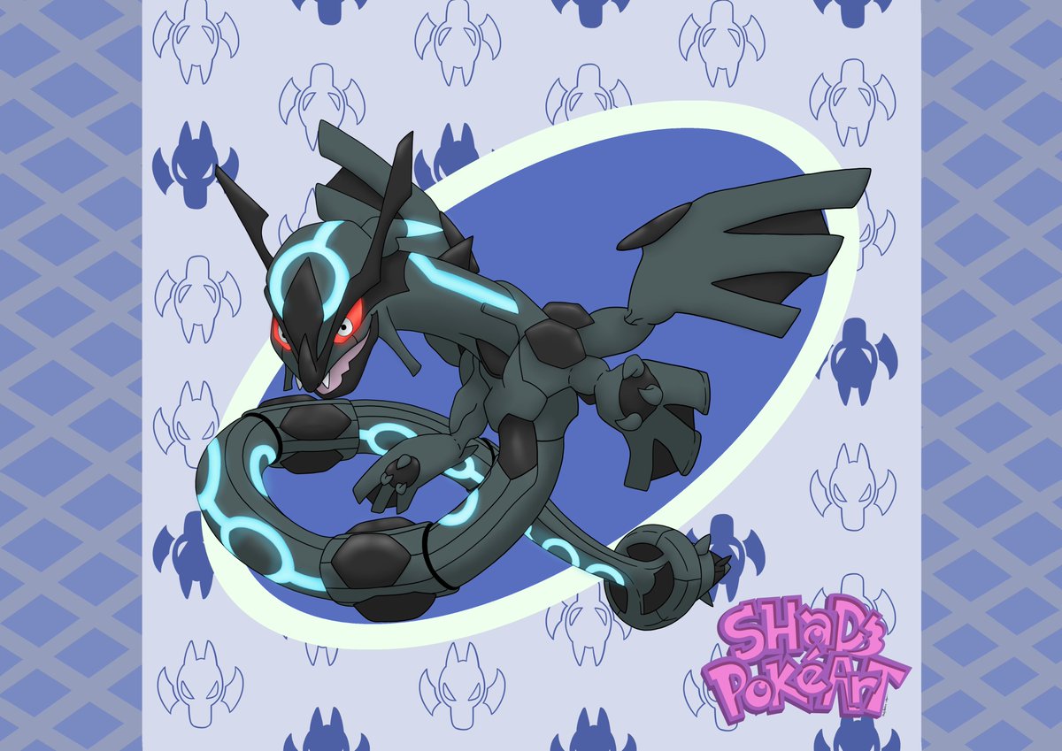 SkyPage16's tweet photo. Rayquaza x Zekrom - Request by sleepdeprived on Tiktok #pokemon #pokemonart #fakemon #pokemonfusion #shadzpokeart #pokemonfanart #zekrom #rayquaza #pokemondrawing #pokemonfan #digitalart #art https://t.co/5bYMgCJb6s
