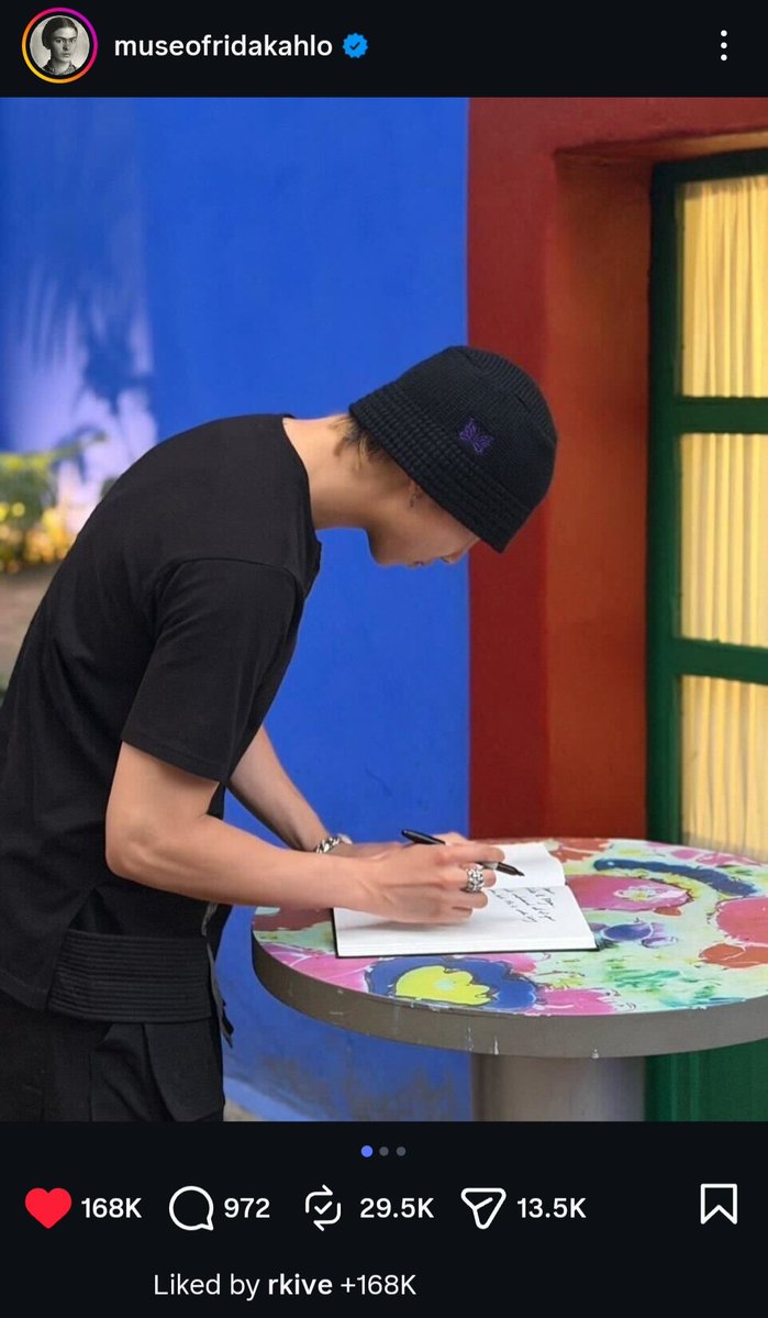 Lin ⁷ VIÓ 2 VECES A BTS tweet media