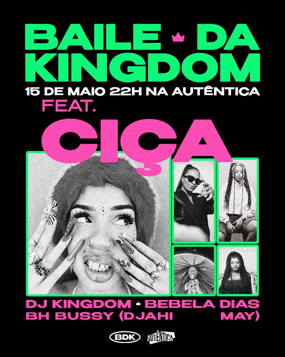 djkingdomm's tweet photo. Sexta tem 
Baile da Kingdom feat. @cecirajada 
No toque da trilha sonora da noite:
Bebela Dias, DJ May b2b DJAHÍ e eu! 🔊❤️‍🔥 https://t.co/4eweXjHAdR