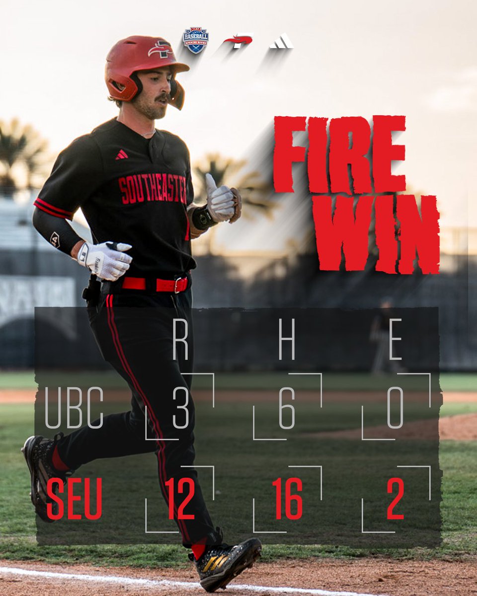 SEUFireBaseball's tweet photo. HEADED TO THE SHIP 🚢

The Fire take game seven from the Thunderbirds to play in the Championship Game tomorrow!

#FuelTheFire🔥 #TheRightWaytoPlay #TheSunStandard #BattleForTheRedBanner #NAIABaseball | @SunConference @NAIABall https://t.co/Q8PlCaevRa
