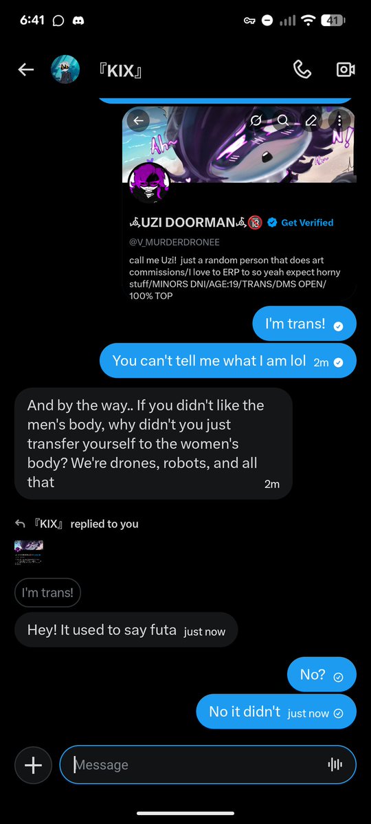 𖥂UZI DOORMAN𖥂🔞 tweet media