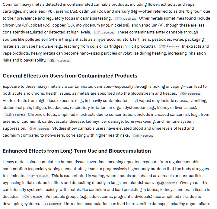 CciObserver's tweet photo. It's fascinating how yourself and associates overlook the near 6,000 year history of cannabis use, with not a single diagnosis of all which you speak of. Even more so how you all deliberately overlook each and every symptom are well documented and established effects of the wide range of common cannabis contaminants, from pesticides through excessive heavy metals. The very same prohibited from state licensed and inspected facilities.

But not from illegal operators.

What is more interesting is there is not one single case of the above in which any medical professionals involved test the actual material the patient consumed. Nor is the very same required prior to making a diagnosis.

"Have you ever sat..." "Have you ever witnessed..."?
I know you haven't.

All while you speak of "legalizing marijuana", which is actually not what the current rescheduling efforts do.

Yet somehow you believe you have any credibility whatsoever. When you lack the most basic understanding of the current process, common contaminants, and a long list of basic knowledge and understanding of the plant, it's effects, and status.

All while your efforts laser focus on prevention of adults private activities, while the plague of narcotics produce results on the population, specifically the youth, only comparable to act war statistics in terms of fatalities, cost to society, law enforcement and health care.

But none of those interest you and your associates.

Stick to the SAM accounts. Because anywhere else you are woefully out of your depth.