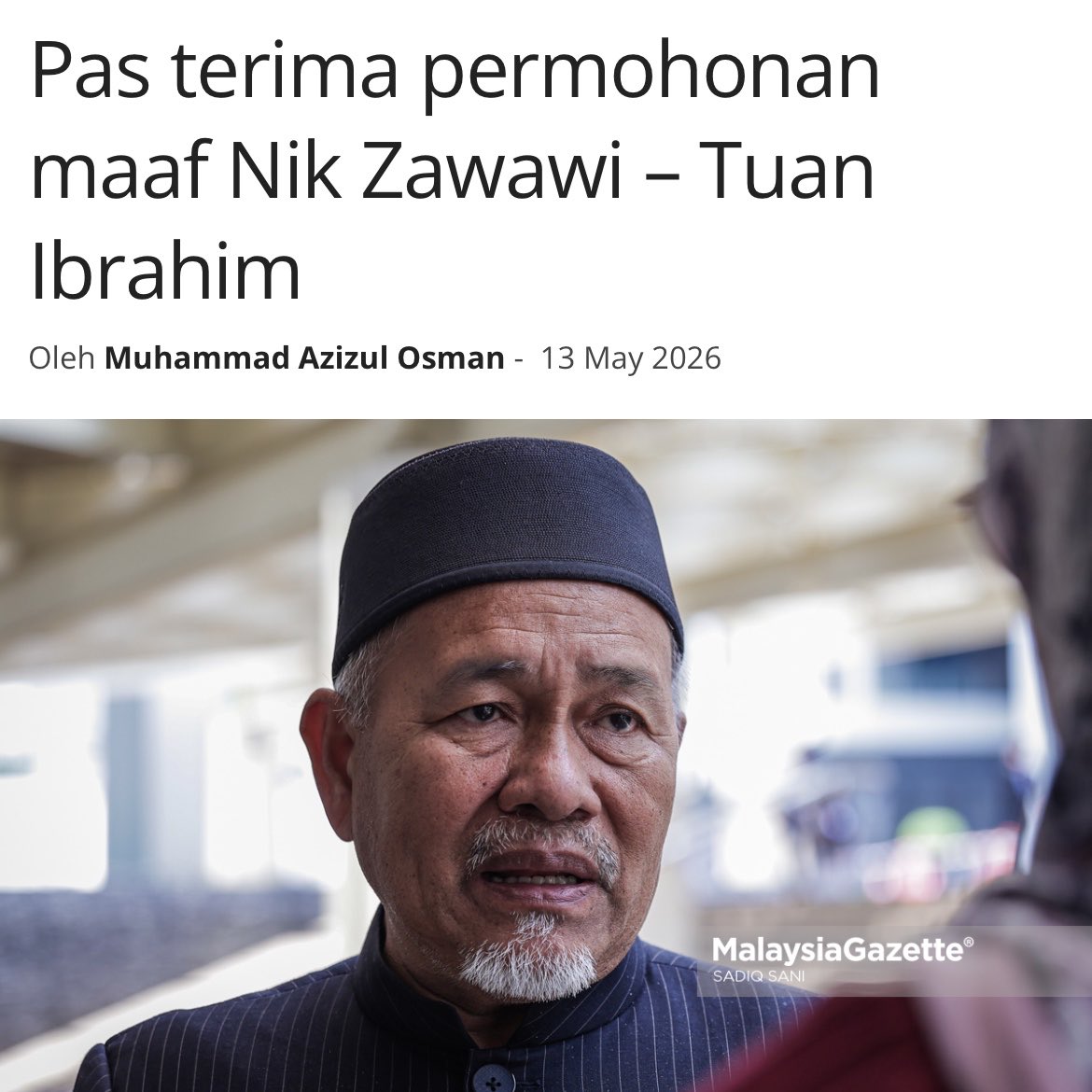 SyedAkramin's tweet photo. Kenapa perlu minta maaf dengan PAS? Zawawi buat dosa dengan sahabat Nabi, bukan dengan Presiden PAS. https://t.co/B7M5rhaS5y