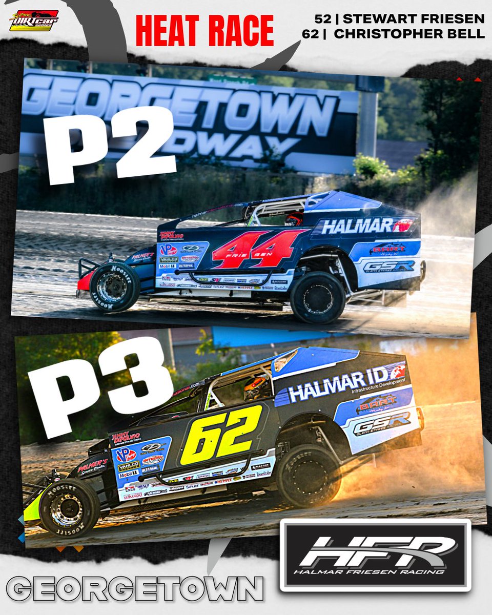 StewartFriesen's tweet photo. ⏩ the Halmar cars are on the move at @thegtownspdwy https://t.co/AgbHD1LPX1