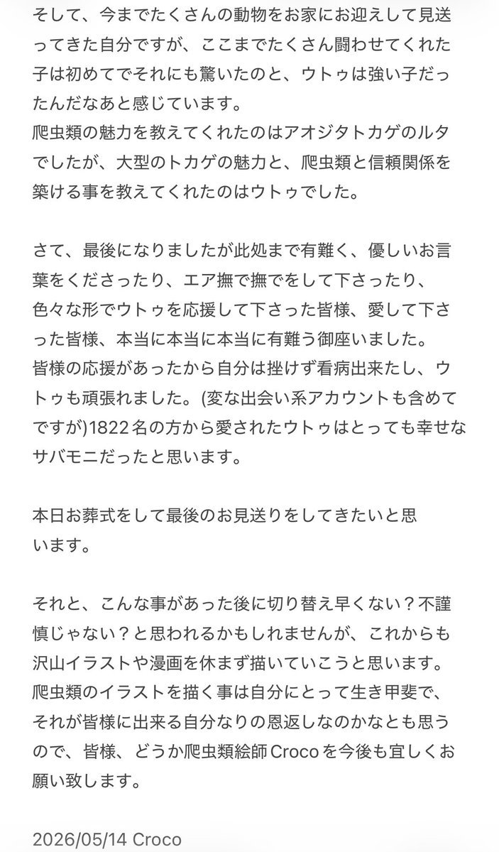 爬虫類絵師Croco tweet media