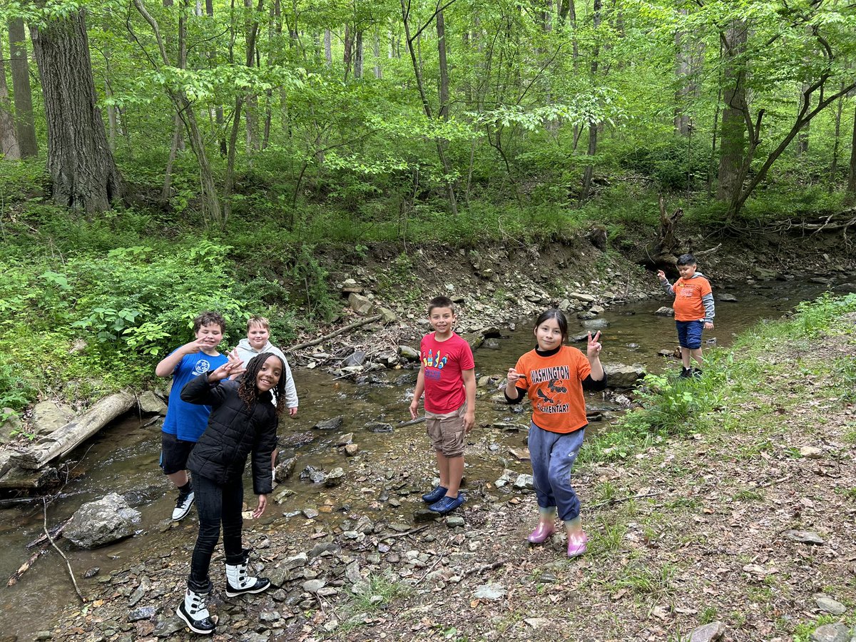 DelanyColgan's tweet photo. We had a BLAST on our field trip to Strawberry Hill!  We met some cool animals and explored the creek where we looked for macroinvertebrates.  #hpsdawesome https://t.co/HrKa1ndO8N