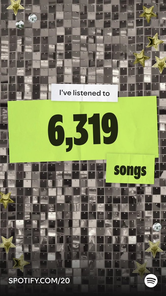 beebora7's tweet photo. Since 4/21/2014 I've streamed 6,319 songs on Spotify. Go find out yours at Your Party of The Year(s)!  https://t.co/WHYYgvF9Ka https://t.co/Y3u6YC1ff1