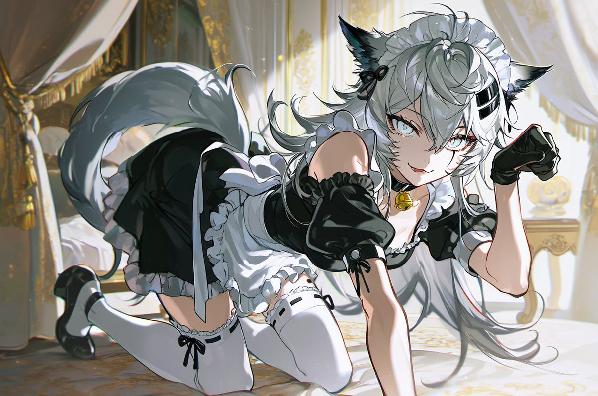 SLOTH303's tweet photo. Lapland🐺
#Arknights #明日方舟 #アークナイツ https://t.co/CJea18G1LP