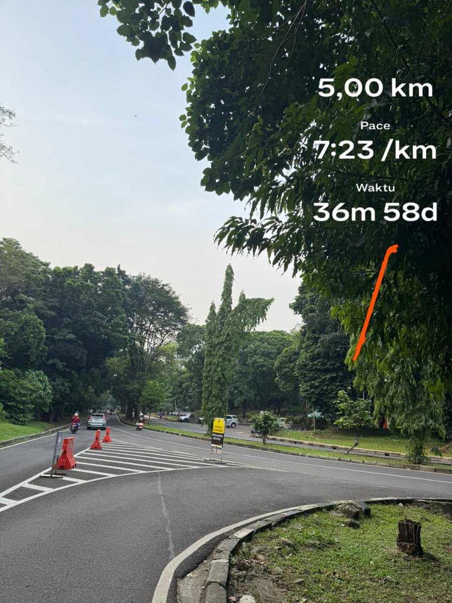 pakehsih's tweet photo. 1-3km oke, 3-5km loyo https://t.co/u3Ak0OciDv