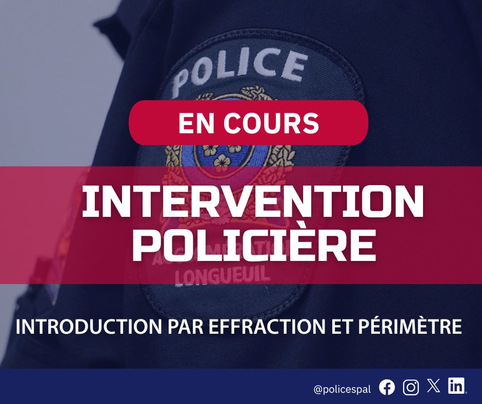 Service de police de l'agglomération de Longueuil tweet media