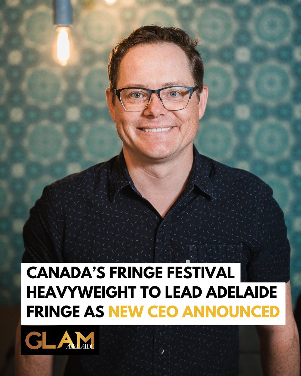 glamadelaide's tweet photo. NEW ADELAIDE FRINGE CEO ANNOUNCED: Adelaide Fringe has appointed Canadian arts and culture leader Marc Carnes as its new CEO, bringing decades of experience in festivals, tourism and audience growth to Australia’s biggest arts festival ahead of the 2027 season >> https://t.co/lhmwF5ed3M

🌟 Read daily news on our free iPhone app: https://t.co/SMfjZcQ6UQ

🌟 Read daily news on our free Android app: https://t.co/jPCOaSA6L6

🌟 Subscribe to our daily eNewsletter to get these articles & more delivered to your inbox: https://t.co/pEDQBGMHhE