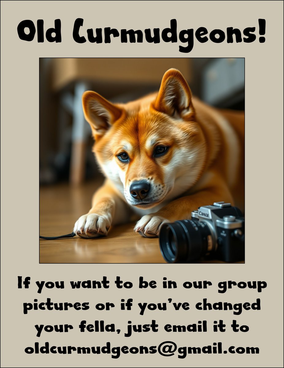 NafoOld's tweet photo. If you're not an Old Curmudgeons ... Why aren't you! "It's not the age. It's the attitude!" Just follow @NafoOld or @nafoold.bsky.social https://t.co/phVB6tLNul