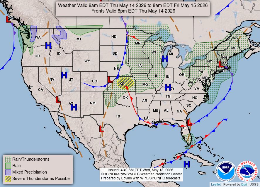 National Weather Service tweet media