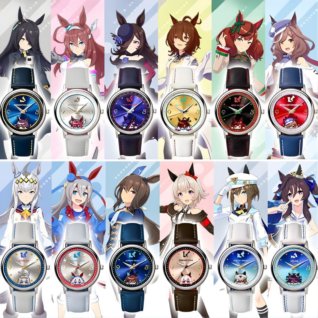 mecchaJP's tweet photo. 🏇⌚ Race Into Time with Uma Musume ✨
Uma Musume Watches - Check them out at the link below!
🛑 https://t.co/IWMmTZATaO
 #Umamusume https://t.co/ORfWzyRPJb