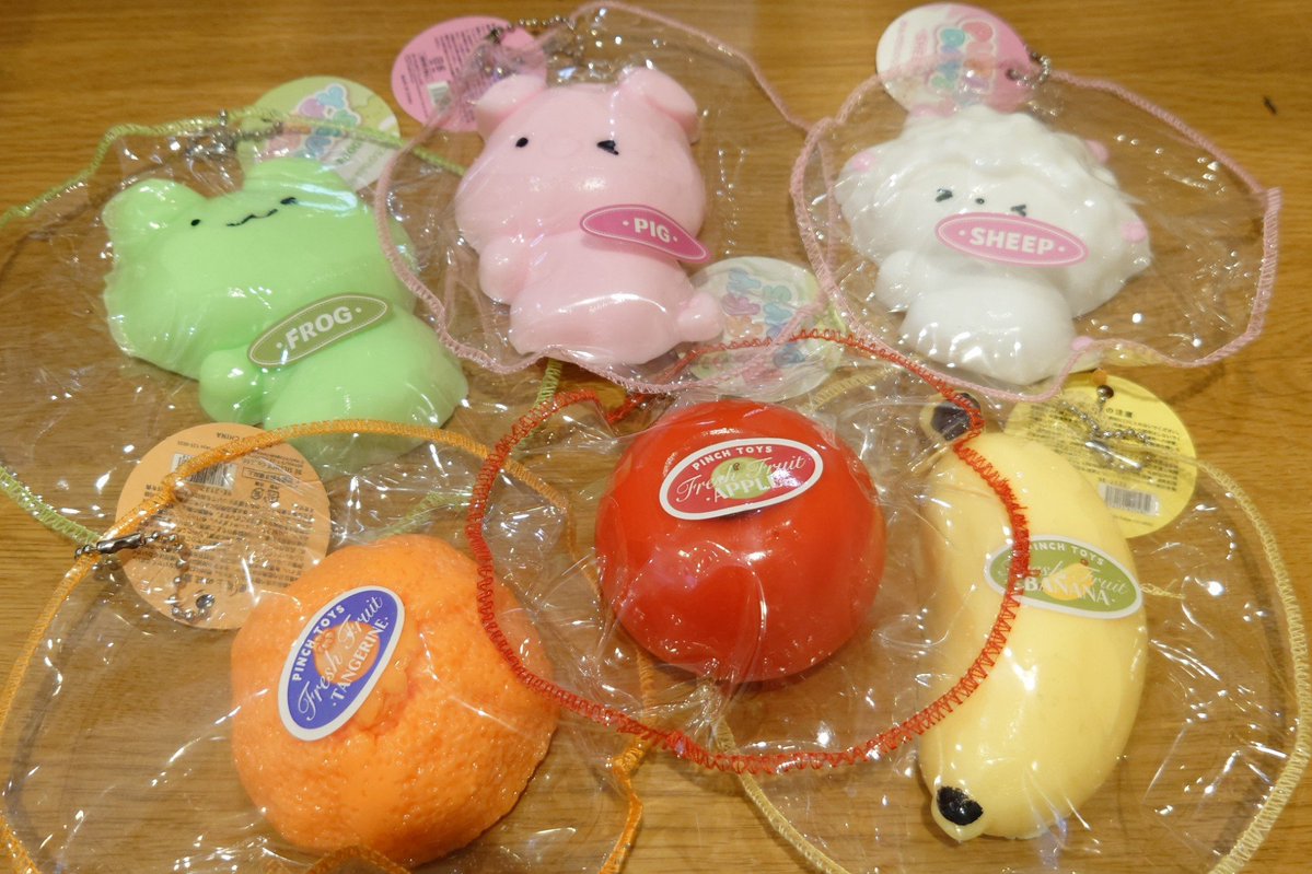 ❝もちとろ❞スクイーズが入荷!! 「もちもち」「とろとろ」の感触が