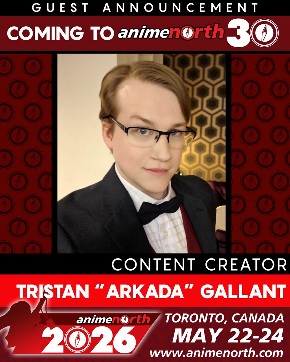 qftbpod's tweet photo. ANNOUNCEMENT 📣!! 

The party will be heading back to @anime_north!!! Everyone will be holding their own solo panels as well as quest for the best live, anime trivia, and more. 

See you in Toronto May 22nd - 24th! 🇨🇦 https://t.co/WcSmY57lpB