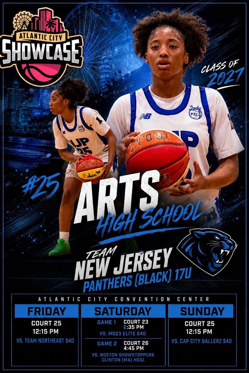iyanahclamps's tweet photo. Come check me and my team out this weekend in Atlantic City!! @SelectEventsBB @ArtsLadyJaguars @nj_panthers @lp32_league #selecteventsbasketball https://t.co/6wxOpljlr5
