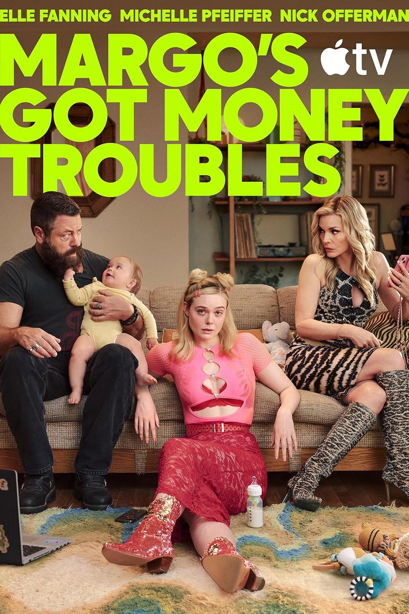 oxentepipoca's tweet photo. ‘Margo Está em Apuros (Margo’s Got Money Troubles)’ foi oficialmente renovada para a 2ª temporada.

A série é estrelada por Elle Fanning, Nick Offerman e Michelle Pfeiffer. https://t.co/IMaL4KnkOs