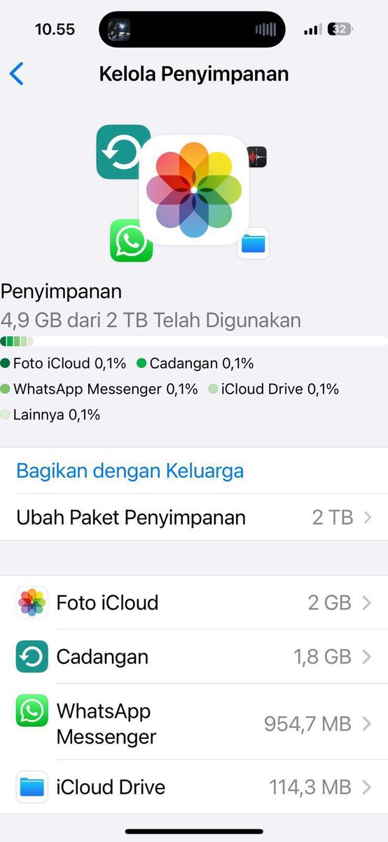 KyllJpg's tweet photo. Ready Sharing Icloud 2TB/75K (2 Bulan) inc applemusic, appletv &amp; fitness #zonauang #zonajajan https://t.co/wJ6ngPMpg6