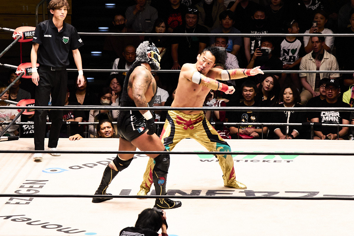 SPOALjp's tweet photo. プロレス大好きカメラマン近藤によるフォトギャラリー「Viaje con pro wrestling NOAH」第26弾！
2026.05.05後楽園ホールで行われた #アルファ・ウルフ vs #丸藤正道 の #GHCナショナル選手権 試合の模様をお届け！
#プロレスリング・ノア
#ノア

https://t.co/Fofl3lL4bY https://t.co/JqyTMZZSrK