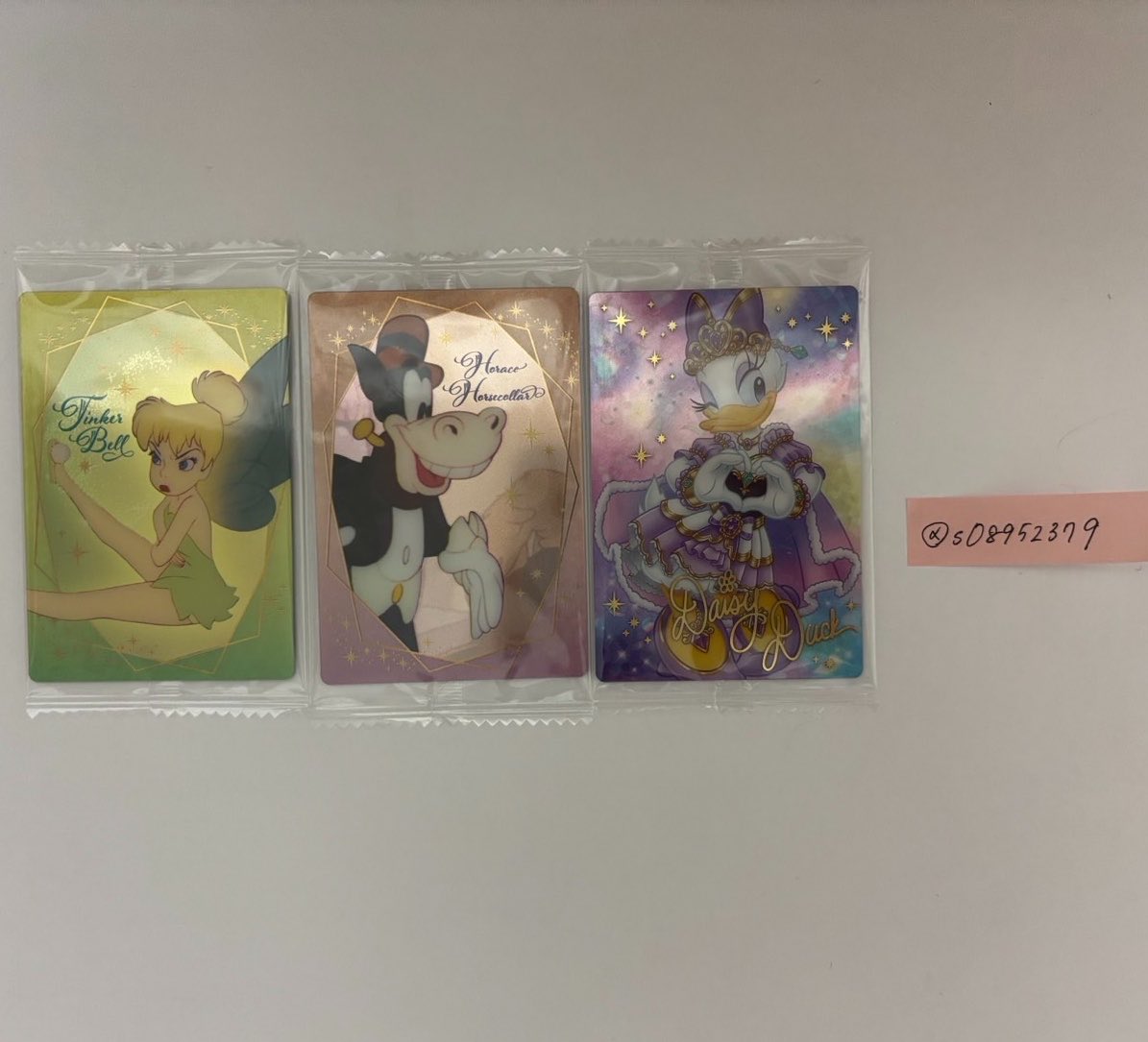 s08952379's tweet photo. ディズニーウエハース 2 交換

【譲】第2弾ティンカーベル、SPデイジー
        第1弾 SPグーフィー、デール、プーさん、

【求】 SPクラリス、SPチップ、SPデール、ダンボ、ベル、アラジン

郵送希望です📮
SP同士、クラリス優先で探しております。
お気軽にお声掛けください🌷´- https://t.co/nBk5hMPjM4