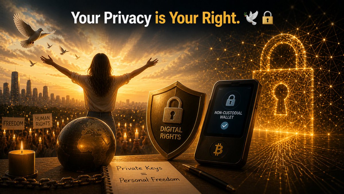aurapayOfficial's tweet photo. Your Privacy is Your Right. 🕊️🔐

On World Amnesty Day, we celebrate the right to freedom and privacy. In the digital age, this includes your financial data.

Owning your private keys means owning your freedom. A non-custodial wallet is more than a tool—it’s a shield for your digital rights. 🛡️✨
#AmnestyDay #PrivacyMatters #SelfCustody #Web3 #Estonia