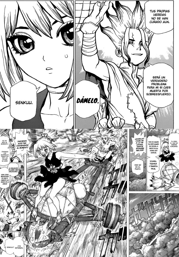 Karla_Gal32's tweet photo. Que insoportables son los que a fuerza quieren decir que Senku y kohaku son como hermanos "ñiñiñi en el manga ñiñiñi" EN EL MANGA ESTÁN COQUETEANDOSE A CADA RATO https://t.co/3uYAfLNS1o