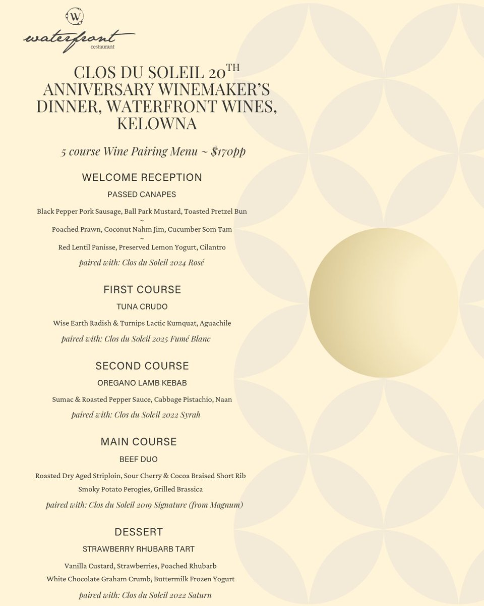 Clos du Soleil tweet media