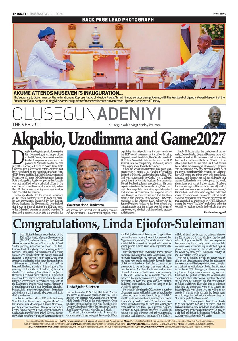 Olusegun Adeniyi tweet media