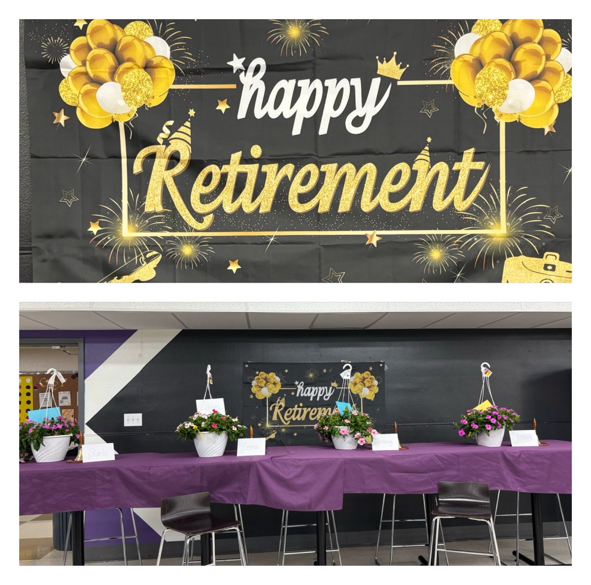 TMS_Trojans's tweet photo. Excited we were able to celebrate these amazing women today! Congratulations Mrs Surls, Mrs Zerrer, Ms Manning and Mrs Brown on your retirement!! #TrojanNation #Proud2BR3 #TrojansTogether   #OnceATrojanAlwaysATrojan https://t.co/cxgfKgqn0f